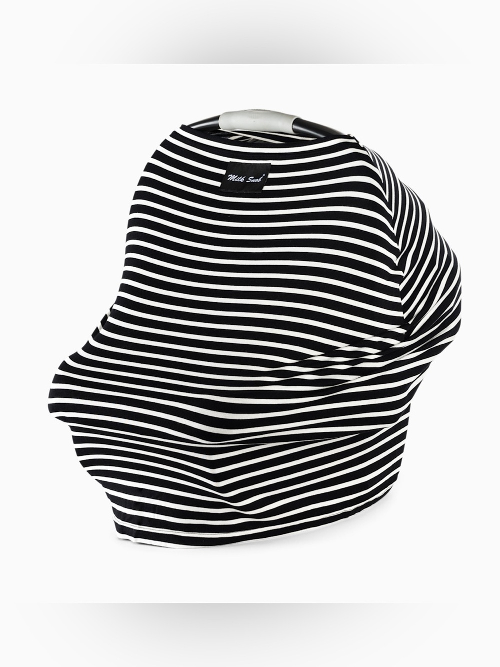 Milk Snob Black & White Striped, 5-In-1, Multi-Use Cover